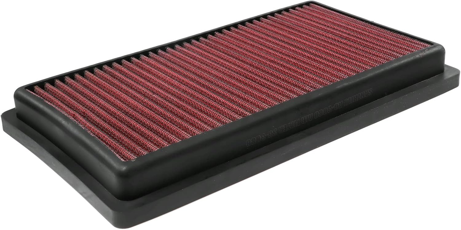 AO-3080 Air (Oiled) Filter Replace 33-3080,High Performance,Washable Compatible with 2016-2020 Toyota/Jeep/Fiat (Corolla, Hatchback, Camry, Avalon,C-HR, RAV4, Renegade)