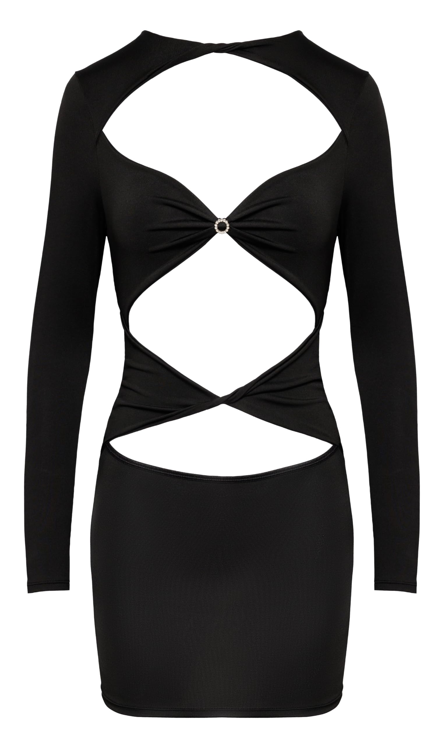 Cottelli Party Women's Mini Dress Black M