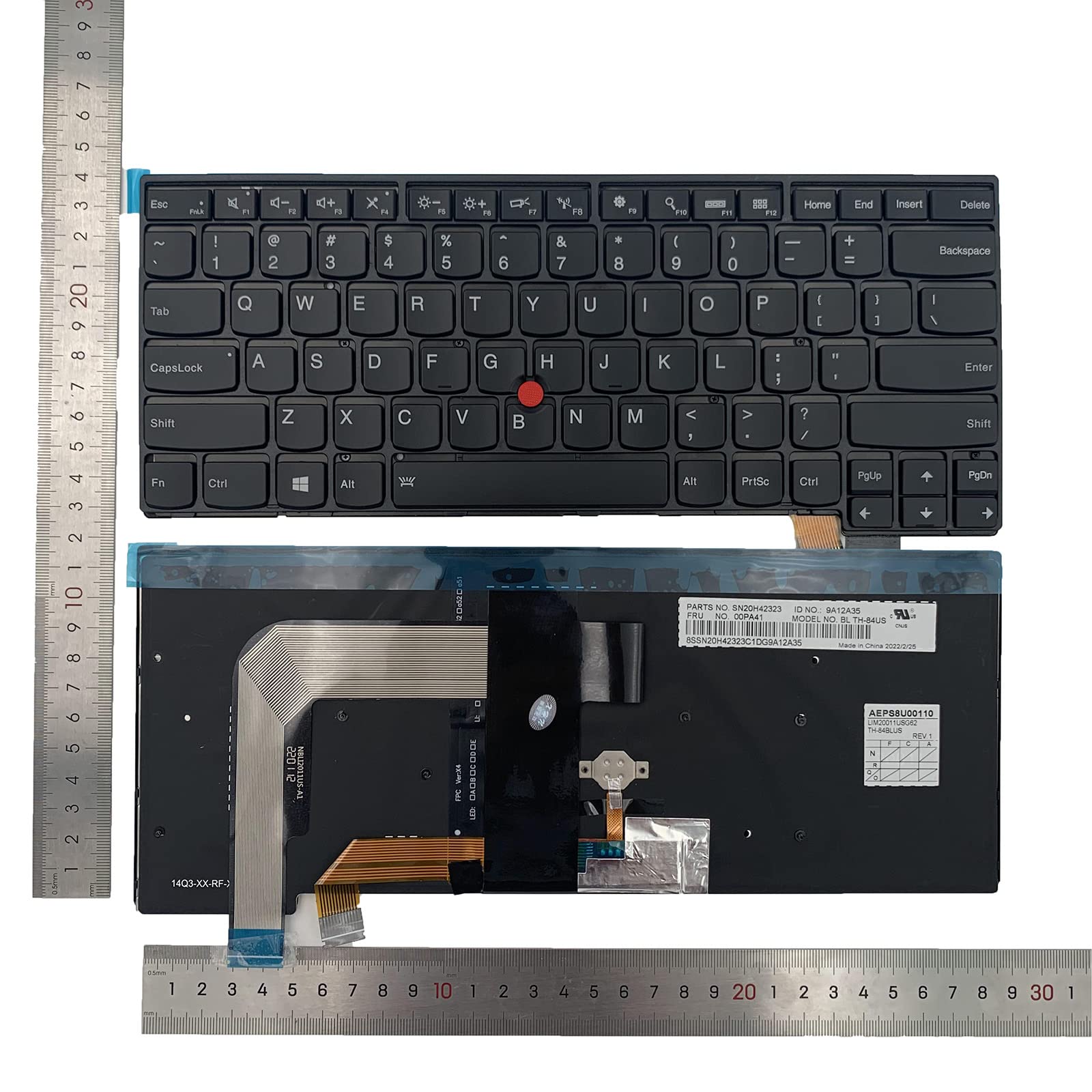 Amazon.com: Laptop Replacement US Layout Backlit Keyboard for