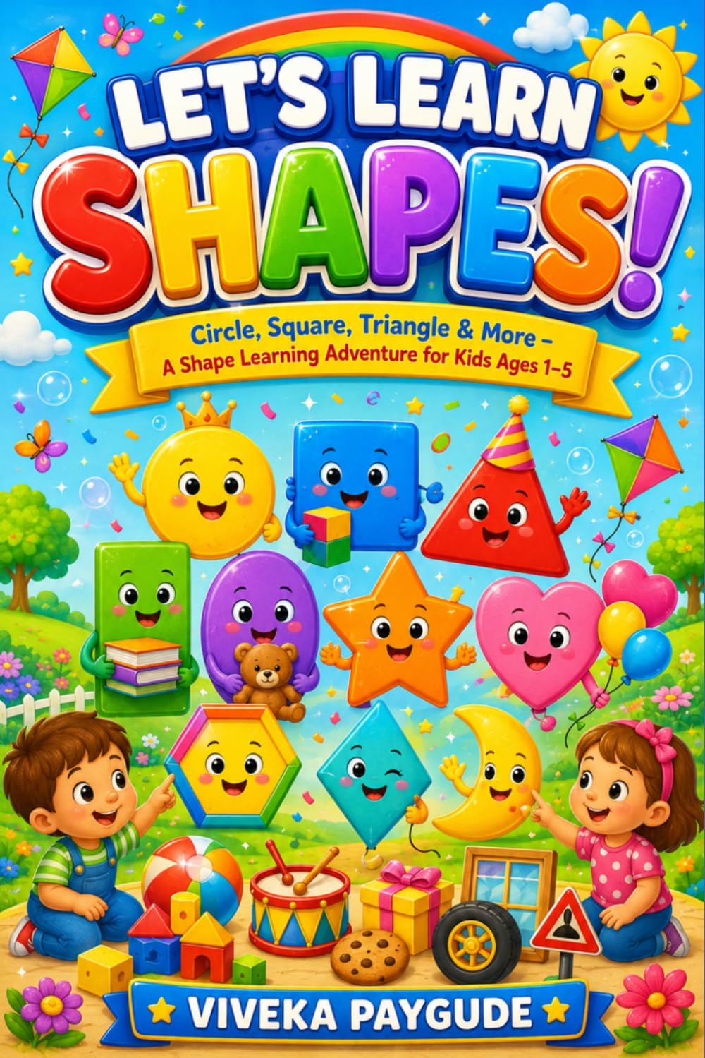 Let's Learn Shapes!: Circle, Square, Triangle & More – A Shape Learning Adventure for Kids Ages 1–5