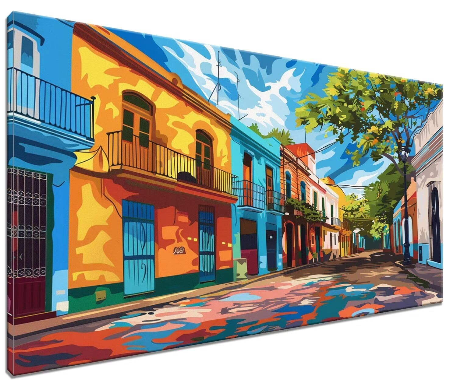 Peinture Numero Adulte, Paysage Kit de Peinture à l'huile sur Toile par Numéro, Fleurs de Peinture Numero Adulte, Paysage Kit de Peinture à l'huile sur Toile par Numéro, Fleurs de