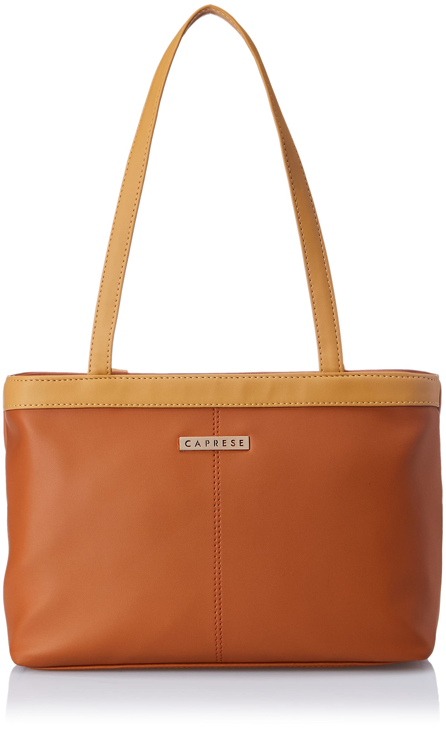 Caprese womens OLYMPIA T Medium TAN Tote Bag