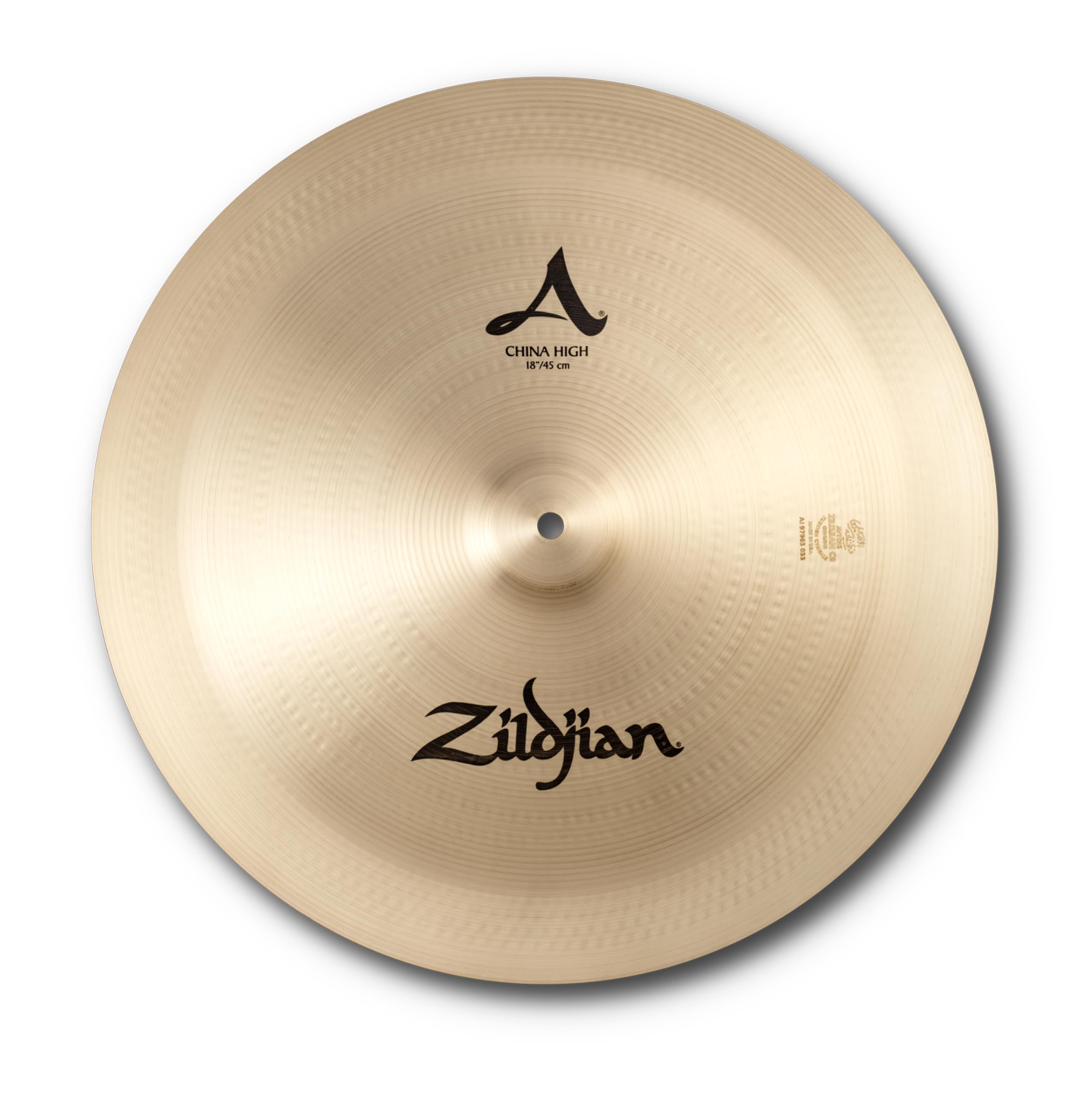 Zildjian合わせシンバル 18インチ ソフトバッグ付き Zildjian 18