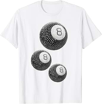 【希少品】ballaholic TSC 7/8 TEE Vintage 8 Ball 90s Graphic T-shirt, Retro Billiard Oversized