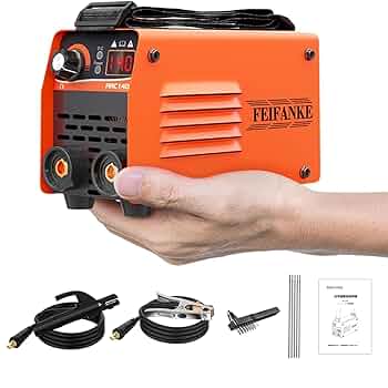家庭用電気溶接機  100V 15A 60Hz 未使用 Amazon | AWT 溶接機 アーク溶接機 100V/200V兼用 180A大電流 φ5