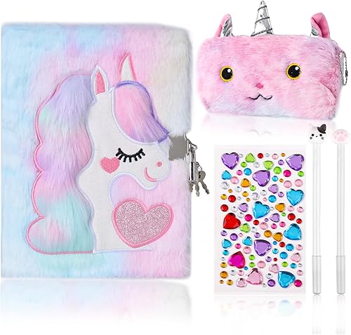 Miniatura 8 de Diario de gato con candado para niñas, regalos de Halloween, diario secreto para niñas de 8 a 12 años, diario para niñas de 8 a 12 años, juego de