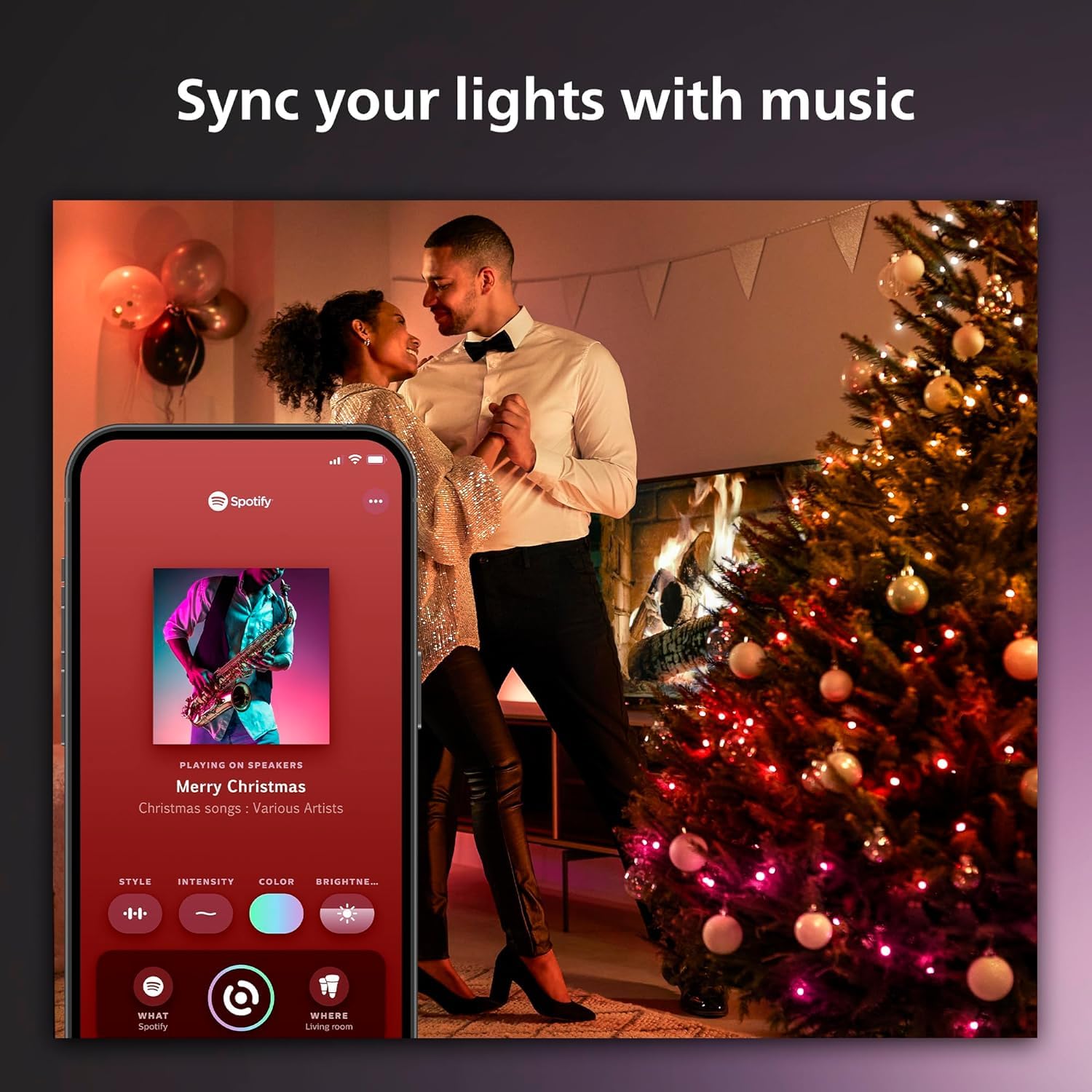 Philips Hue Festavia String Lights, 65-Foot Smart - Image 5