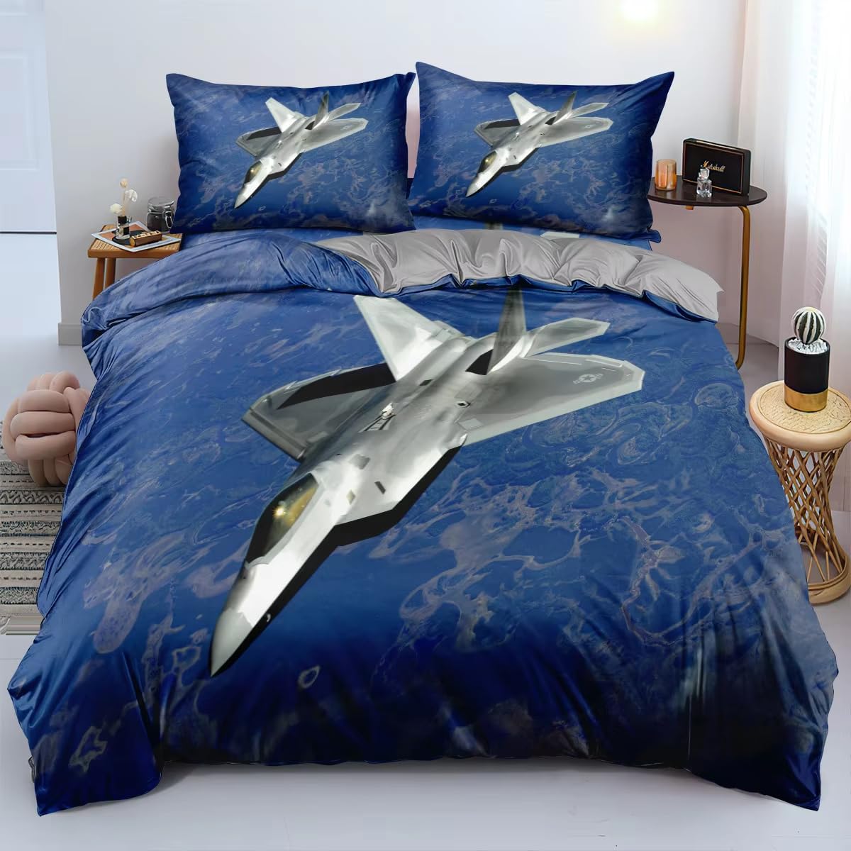 Housse de couette 240x260 combattant fermeture éclair fini la couette qui glisse la nuit