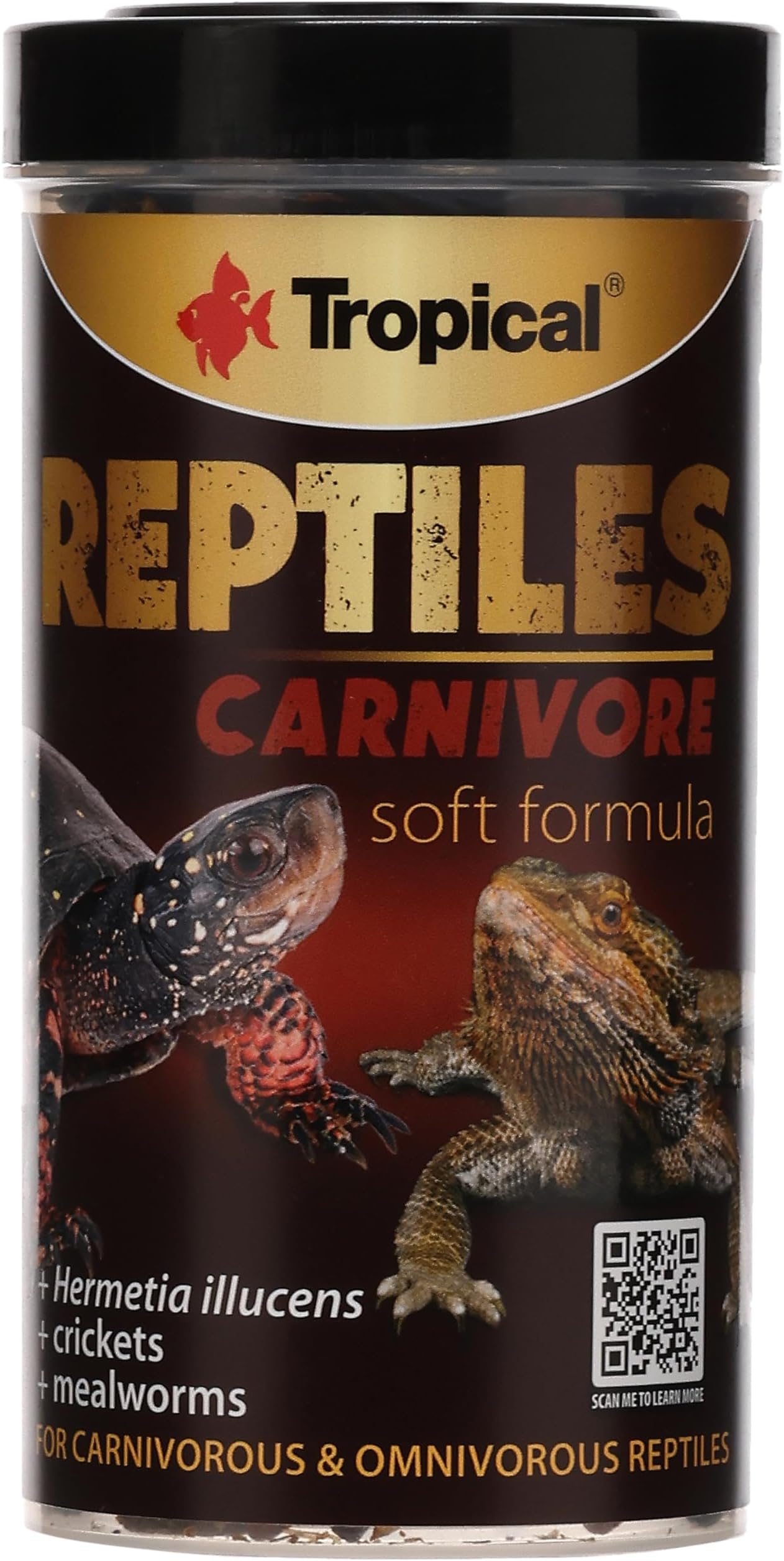 Tropical REPTILES CARNIVORE SOFT 250ML/65G