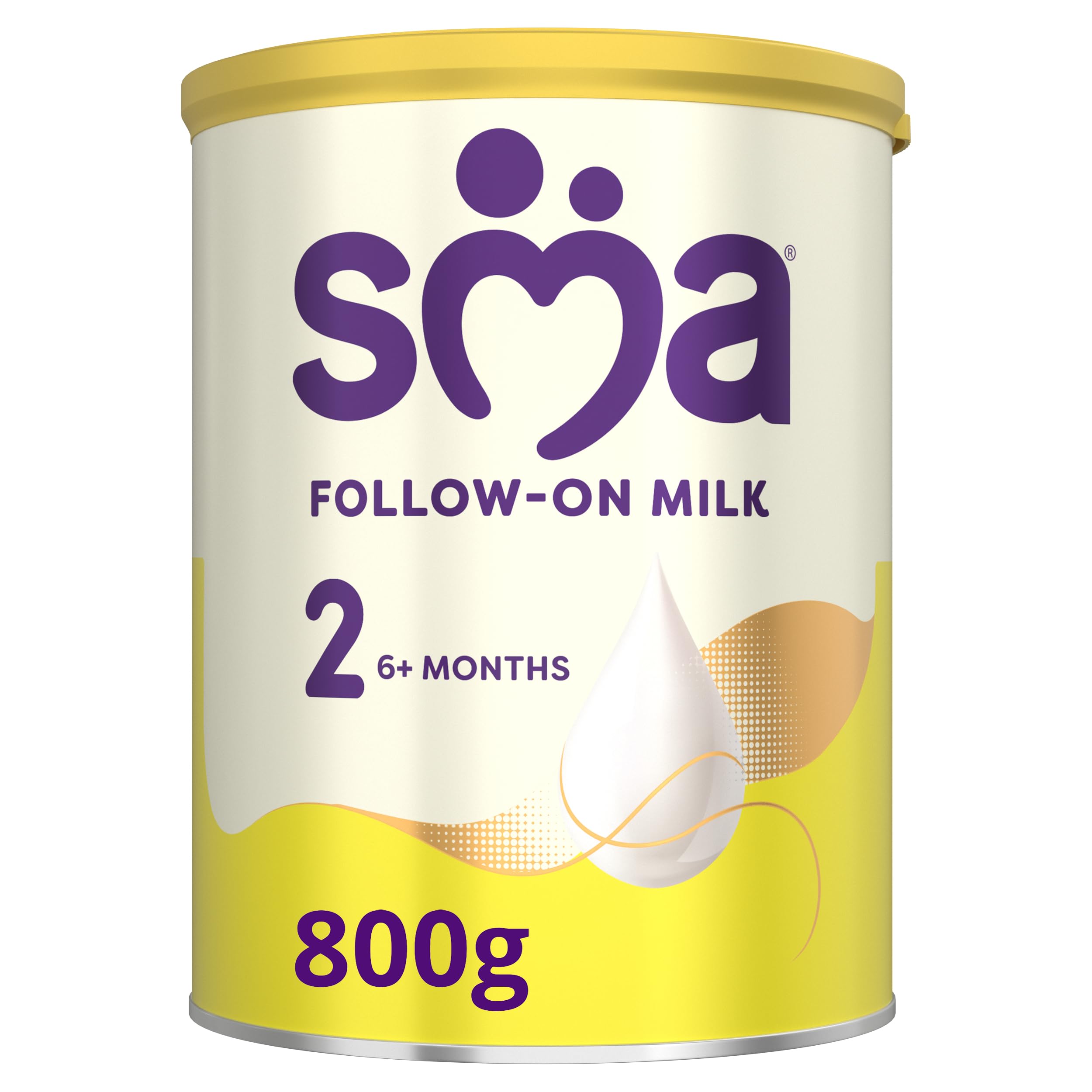 SMA Follow-on Baby Milk Powder Formula , 6-12 Months , 800 g (Pack of 1)