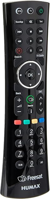 HUMAX RM-I08U Original Remote Control for HB-1000S Freesat FreeTime Satellite Receiver