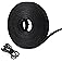 OneLeaf 20ft x 1/2inch Fastening Cable Ties Roll, Reusable Self-Gripping Strips, Double Sided Hook and Loop Tape Cable Manage