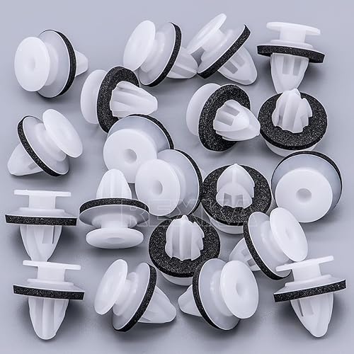 Miniatura 2 de Rexka 25 unids Fender Trim Rueda Apertura Moldeo Retenedor Clip para Mazda KD51-51-W24 Mazda 3, CX-3, CX-5, CX-9 kd5151w24