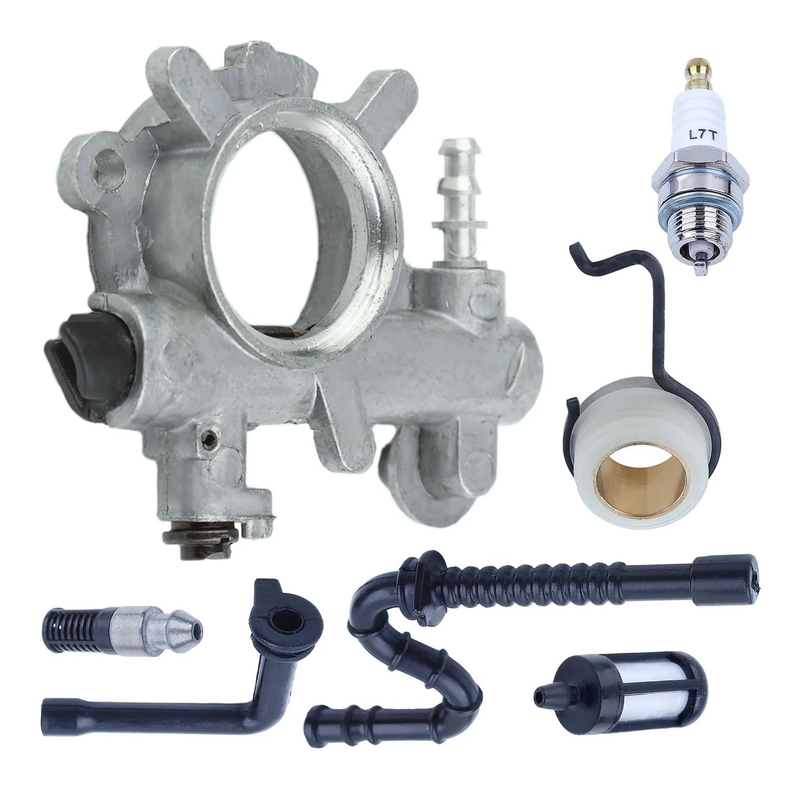Kit de línea de Filtro de Aceite for Engranajes helicoidales de Aceite, Compatible con Motosierra 034 036 MS360 1125 640 3201