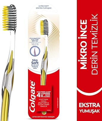Colgate Micro Slim Advanced Gold Deep Cleaning Extra Soft Toothbrush