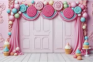 YongFoto Castle Backdrop 8x6.5ft Queen Throne Sweet Girl - View #5