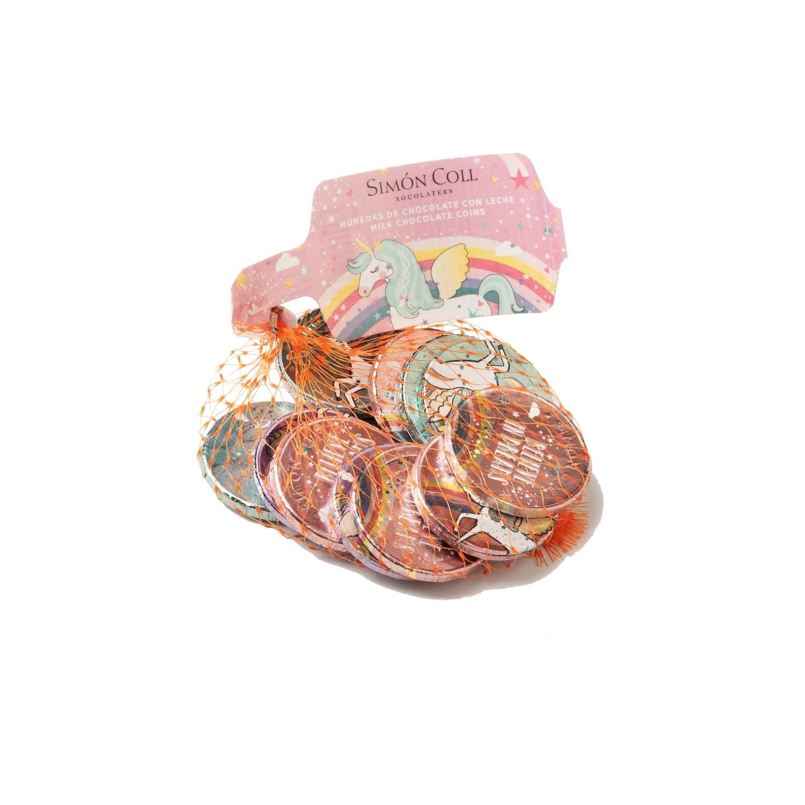 Chocolates Simón Coll (Bolsa 300 Monedas) de Chocolate con Leche - Chocolatinas Infantiles - 3