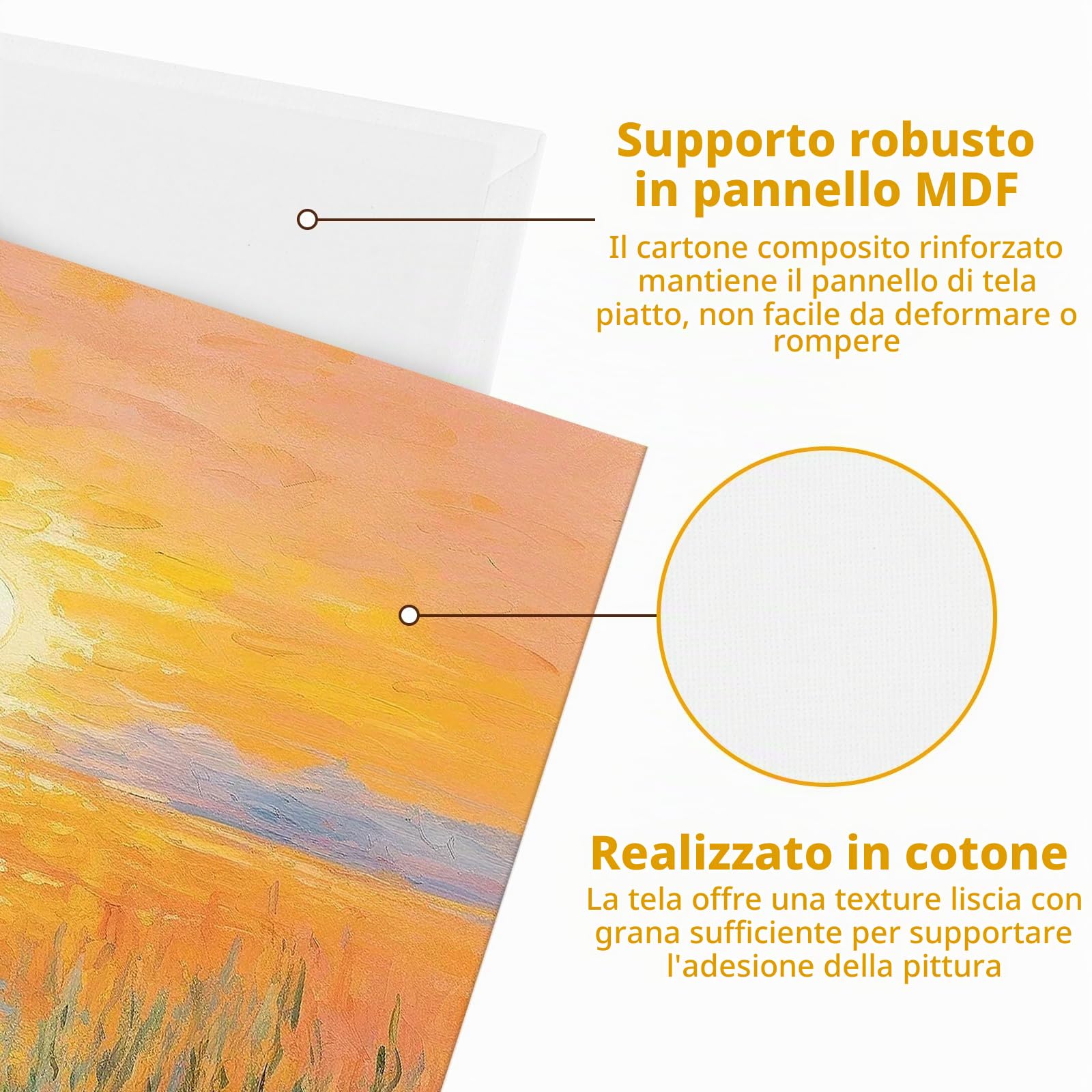 36 tele da dipingere, 20 x 25 cm, set di tele da colorare, cartone da colorare, tele bianche su telaio, telaio piccolo per olio, acrilico, acquerello, pittura ad olio