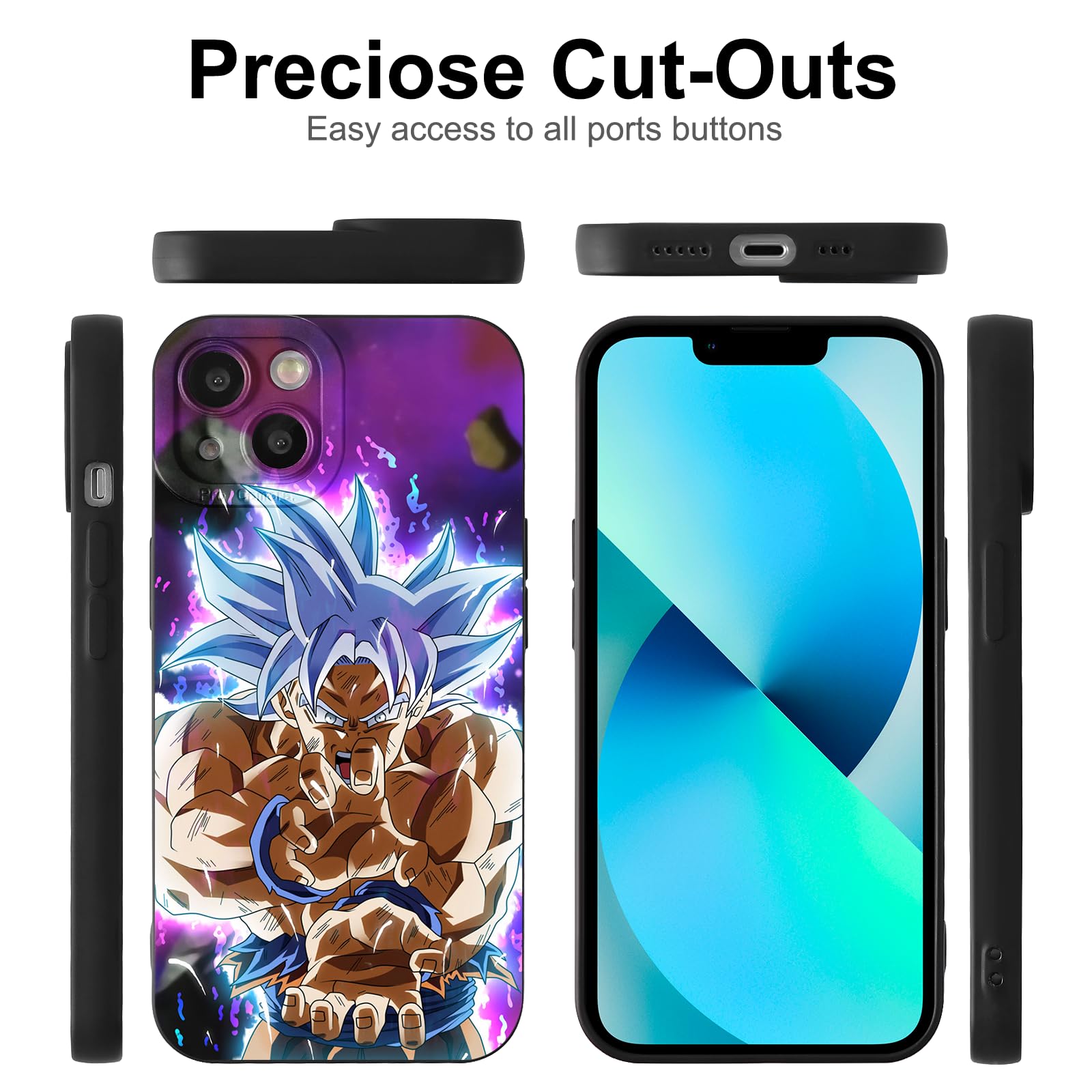 2 Confezioni] Anime Custodia per Apple iPhone 11 Pro MAX 6.5