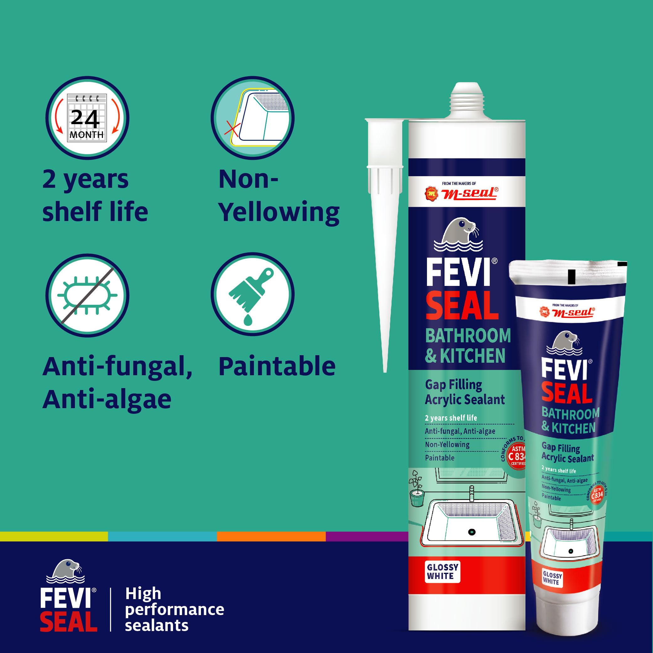 M-Seal Feviseal: Gap Filler & Sealant -4