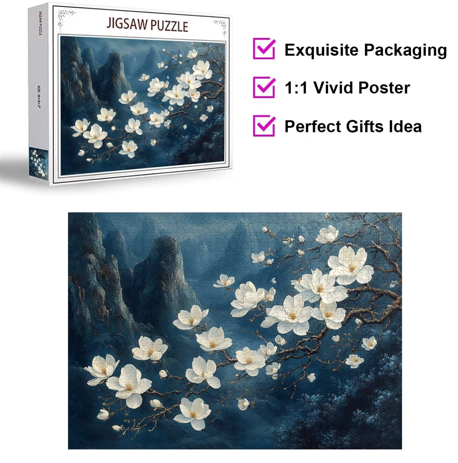 Puzzle 3000 Pezzi montagna Puzzle Adulti, Gioco Educativo, n-743