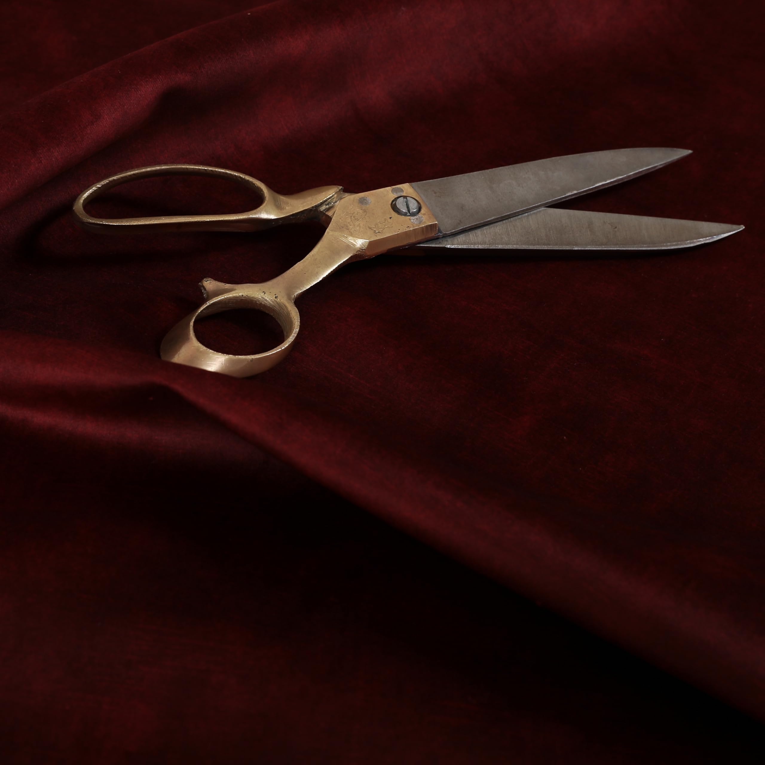 Redbrick Mill Fabrics Flame Retardant Plain Smooth Luxury Brown Red Burgundy Material Sofa Curtains Upholstery Fabric for Sale by The 1 Metre (Per Metre) โ image 1
