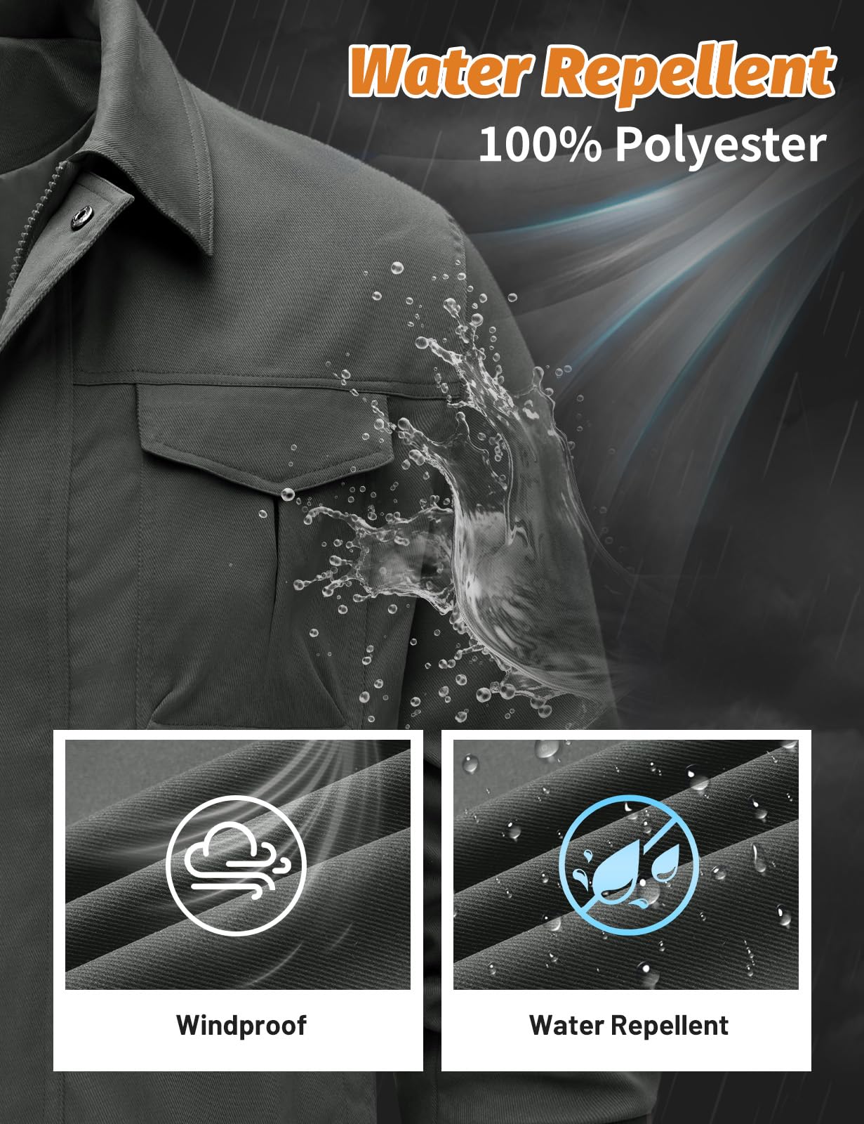 heekpek Herren Jacken Dünne Bomberjacke Wasserabweisend Leichte Sommerjacke Frühling Fliegerjacke Übergangsjacke Sommer Blouson