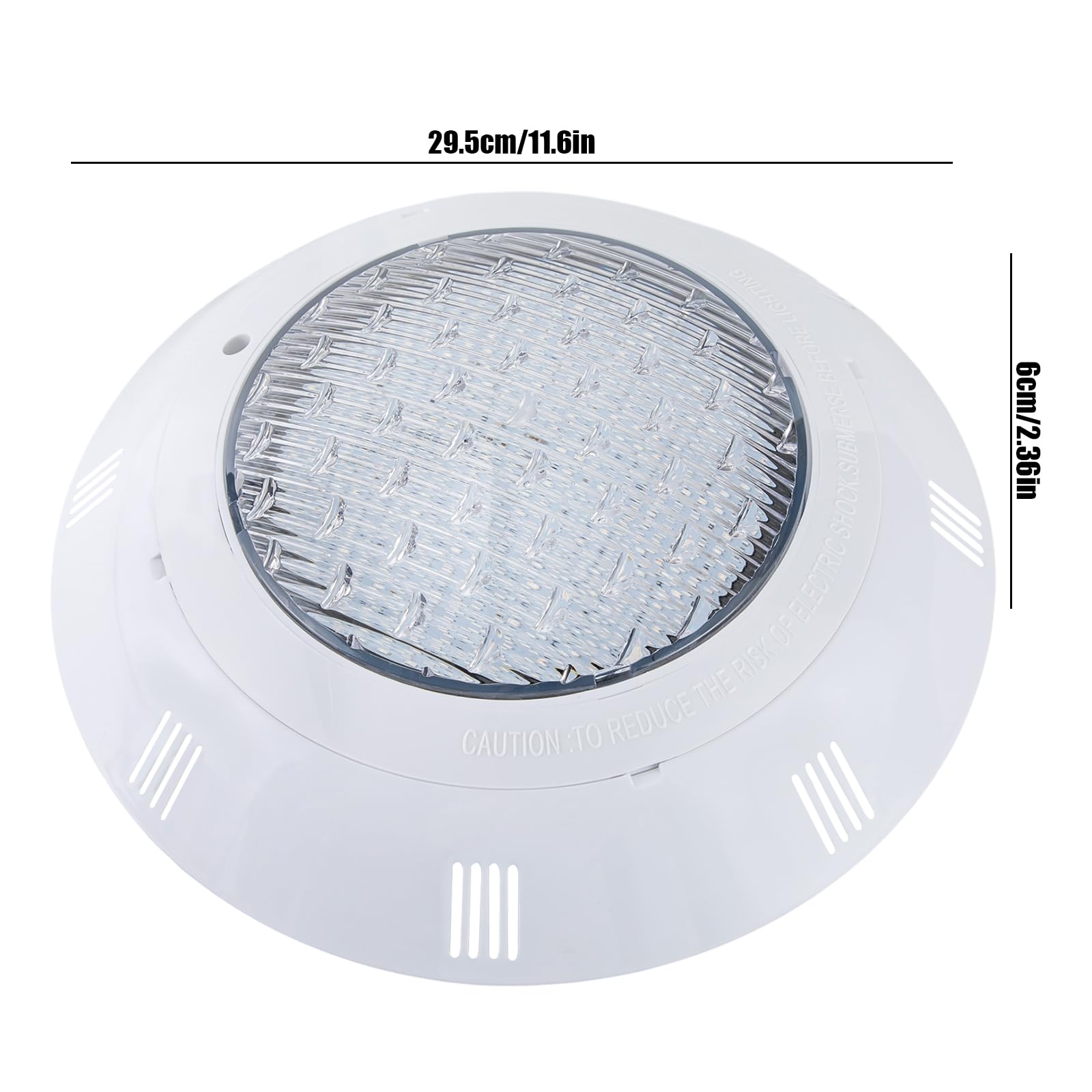 Poolbeleuchtung 36W LED RGB IP68 Unterwasserscheinwerfer Poolleuchte Schwimmbadleuchte Strahler Schwimmbadleuchten Unterwasserscheinwerfer mit Fernbedienung Poolbeleuchtung Wasserdicht