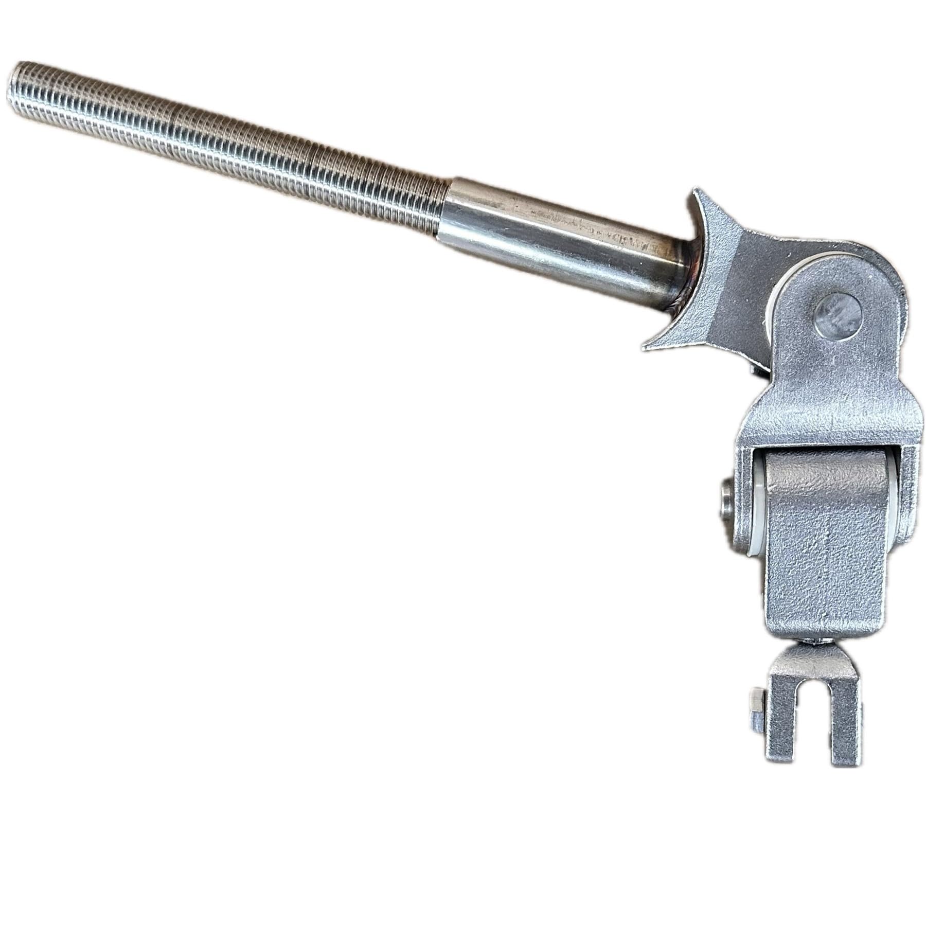 Loggyland Kreuzgelenk Schaukelhaken Schaukelgelenk M16x140mm für Nestschaukel mit Rundhölzern