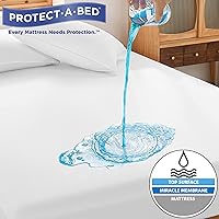 Vista 2 de Arctic Chill Protector de colchón Protect-A-Bed, impermeable, 5 lados, tamaño King