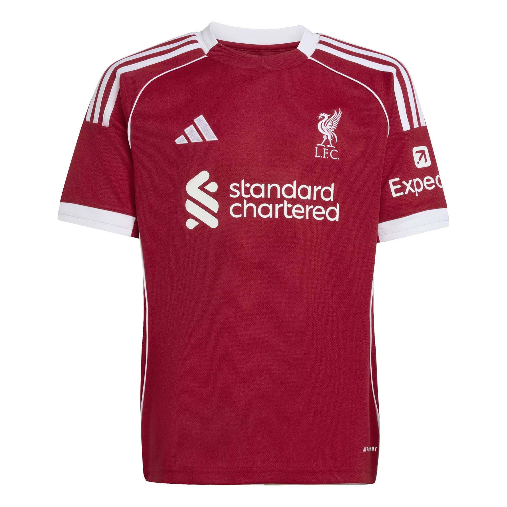 adidas Maglia unisex per bambini del Liverpool FC 25/26