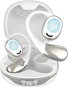 AI Translation Earbuds, OWS Real-Time 3-in-1 Translation Earbuds 144 Languages & Accents, Audifonos Traductores Inglés Español, Translation Device for Travel Business Learning,White