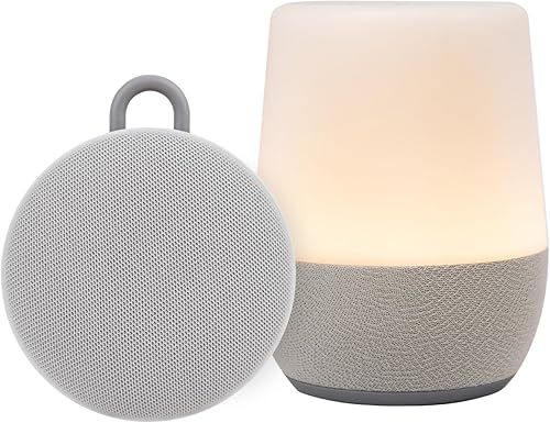 Yogasleep Paquete de máquina de sonido portátil Duet White Noise & Hushh 2, 30 sonidos naturales, altavoz inalámbrico Bluetooth para viajes, ayuda