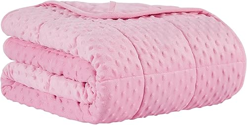 Vista 23 de CuteKing - Manta suave y gruesa con peso para adultos de 140-150 libras (15 libras, 60x80 pulgadas, queen, gris) para refrescar y calentar