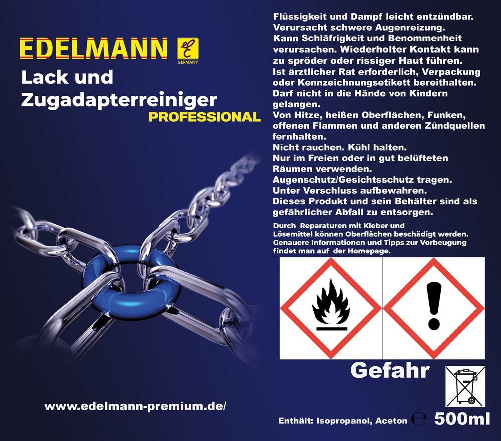 Lackreiniger - Zugadapterreiniger 500ml Ausbeulwerkzeug ausbeulen Klebetechnik 7840