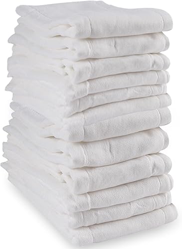 Miniatura 7 de Pañales de tela preplegados, de algodón de primera calidad, 3 capas, respetuosos con el medio ambiente, lavables, para bebés y niños pequeños,