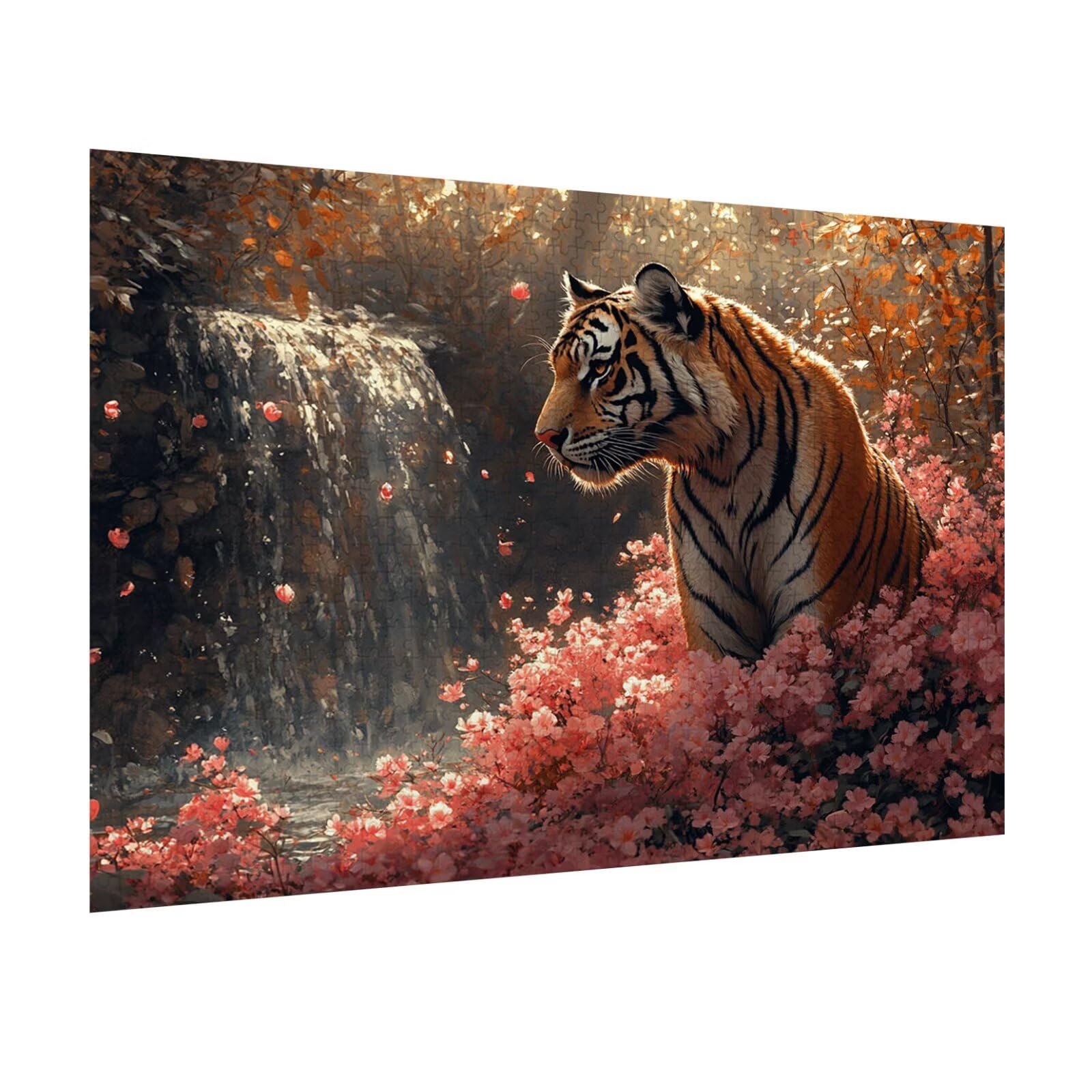 Puzzle 4000 Pezzi Cascate Puzzle Classici per Gioco Familiare, n-687