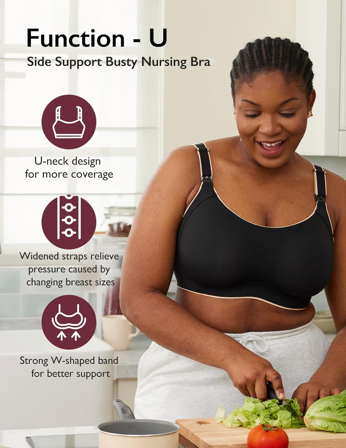 Embrace Comfort: A Review of Momcozy Busty Nursing Bras for Expecting Moms