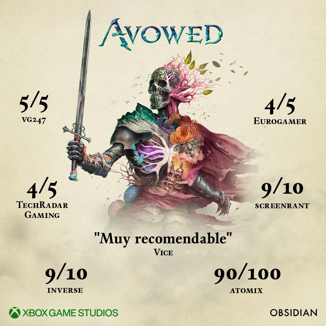 Xbox – Juego Avowed Standard Edition – Codigo digital para Xbox Series X|S y Windows