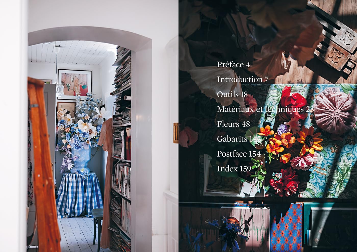 Fleurs en papier