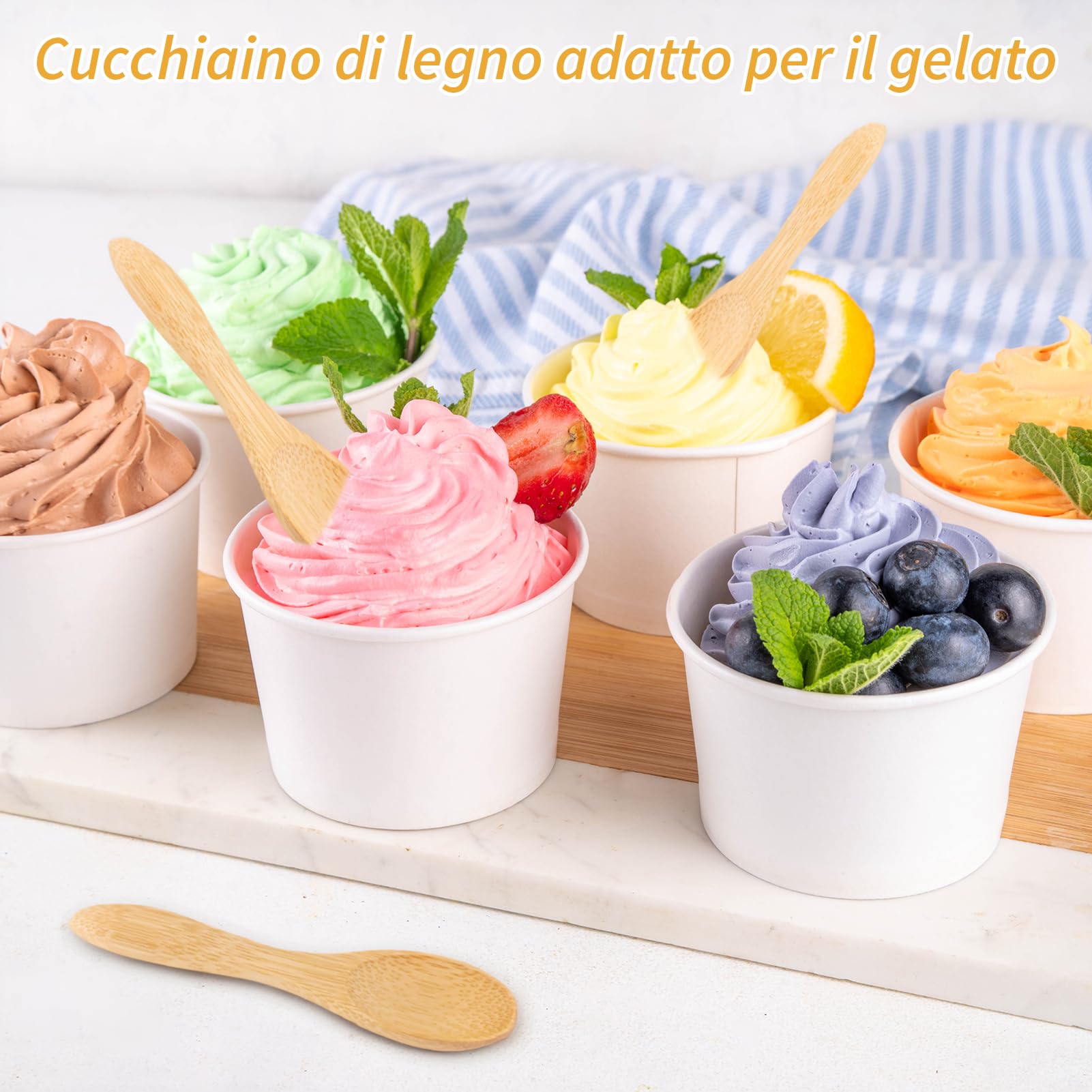 20 Pezzi Mini Cucchiai Legno,Cucchiaini per Sale con Manico Corto, Mini Cucchiai di Legno Fatti a Mano per Spezie, Condimenti, Zucchero, Miele, caffè