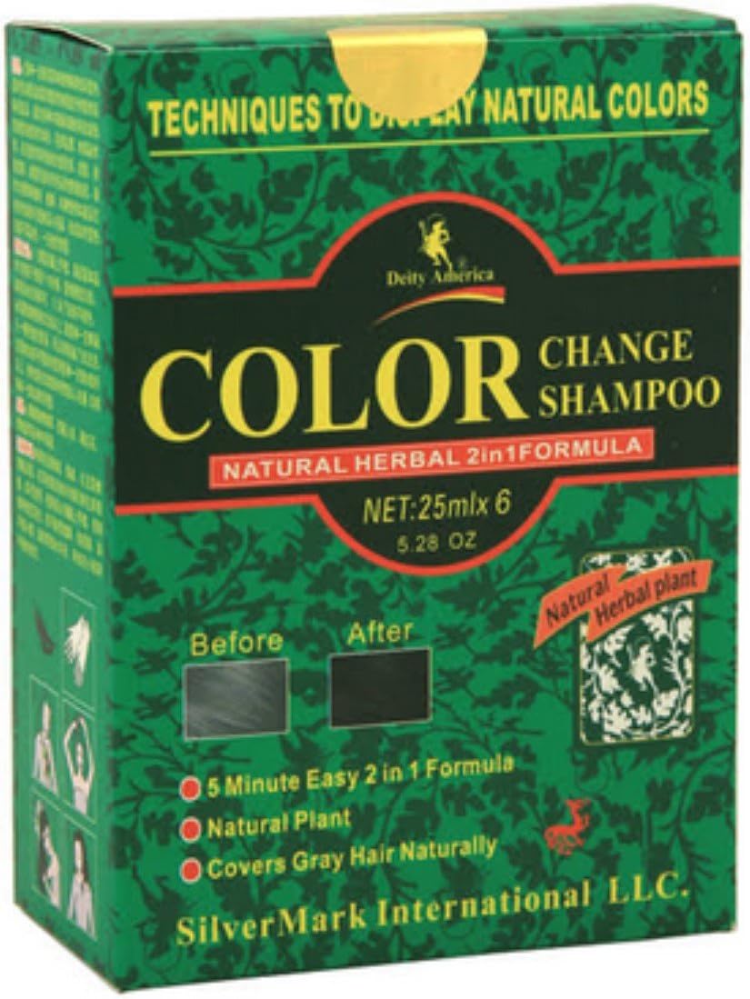Deity America Color Change Shampoo Black, 5.28 oz (Pack of 5)