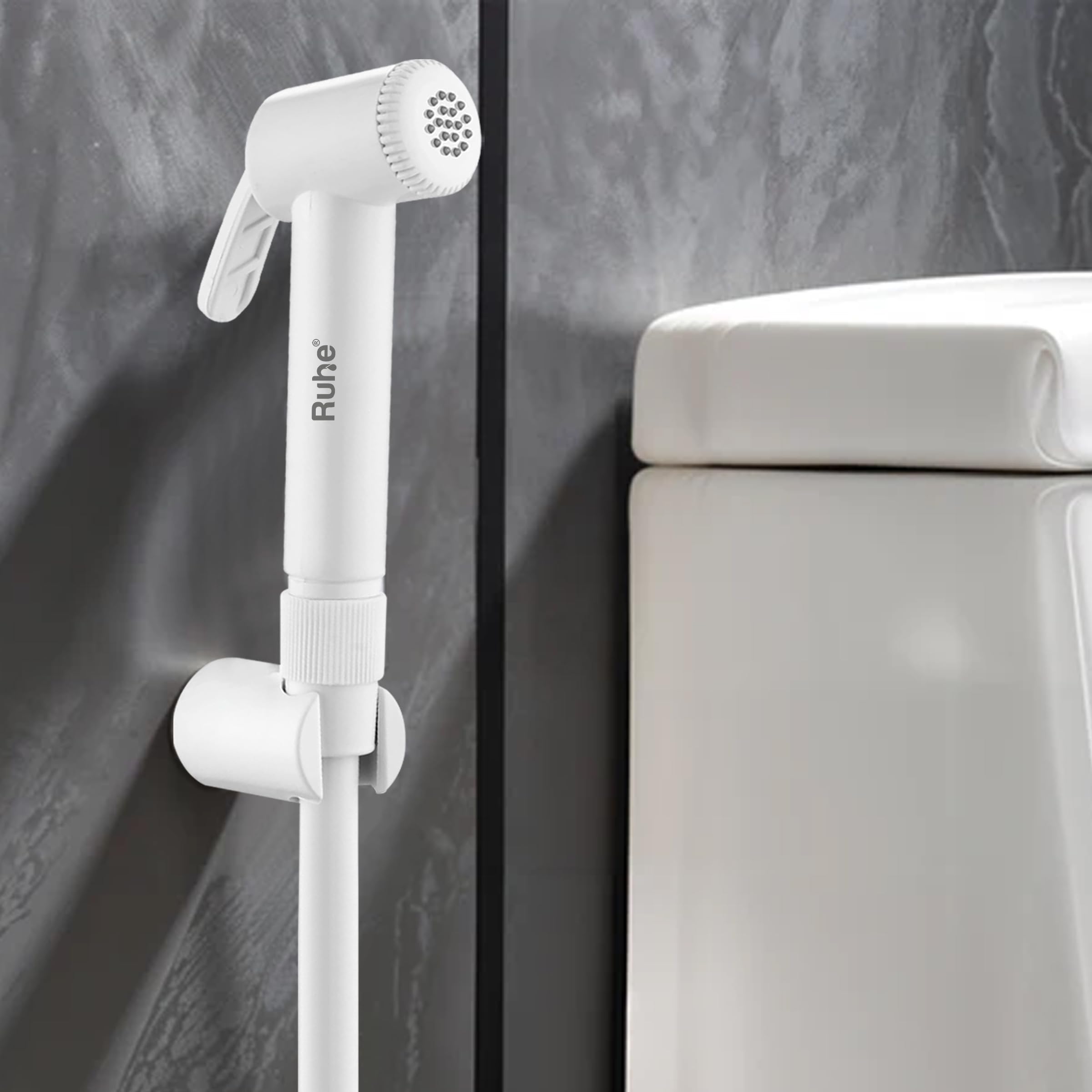 Ruhe® Plain White Jet Spray Health Faucet | ABS Plain White Health Faucet | (Without Shower Tube & Hook) | Jet Spray for Toilet (B0B3QSRD4H) Amazon Price History, Amazon Price Tracker