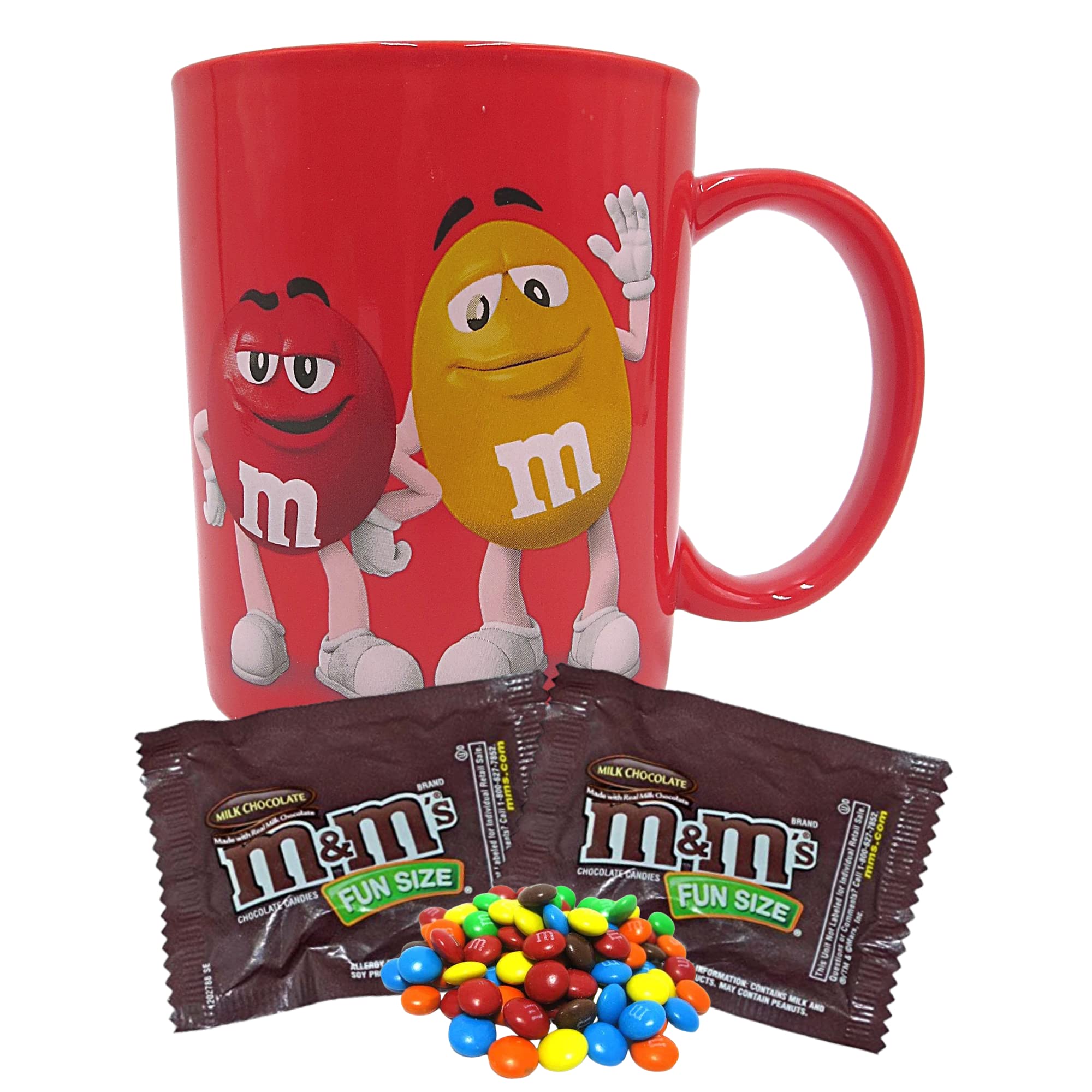 M&M'S Mug with M&M'S Chocolate Candies, 4 pc