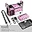 TOPDesign Universal Baby Stroller Organizer, Stroller Caddy with Detachable Mesh Bag & Heightened Insulated Cup Holders & Non-Slip Secure Hooks Accessories, Fits Most Strollers (Unicorns & Girls)
