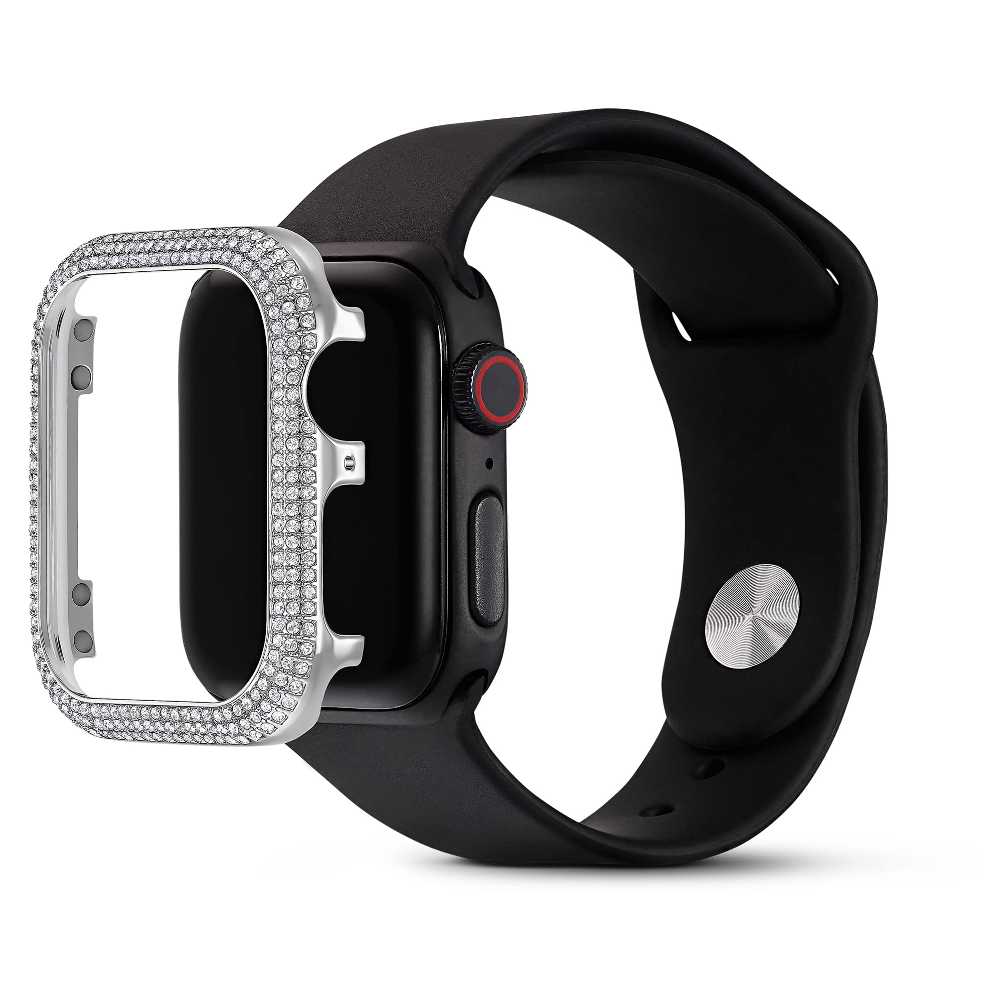 SWAROVSKI - Apple Watchカバー Amazon.com: Swarovski Sparkling Smartwatch Case compatible