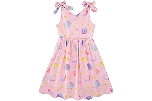 Girls’ Sleeveless Space Dress