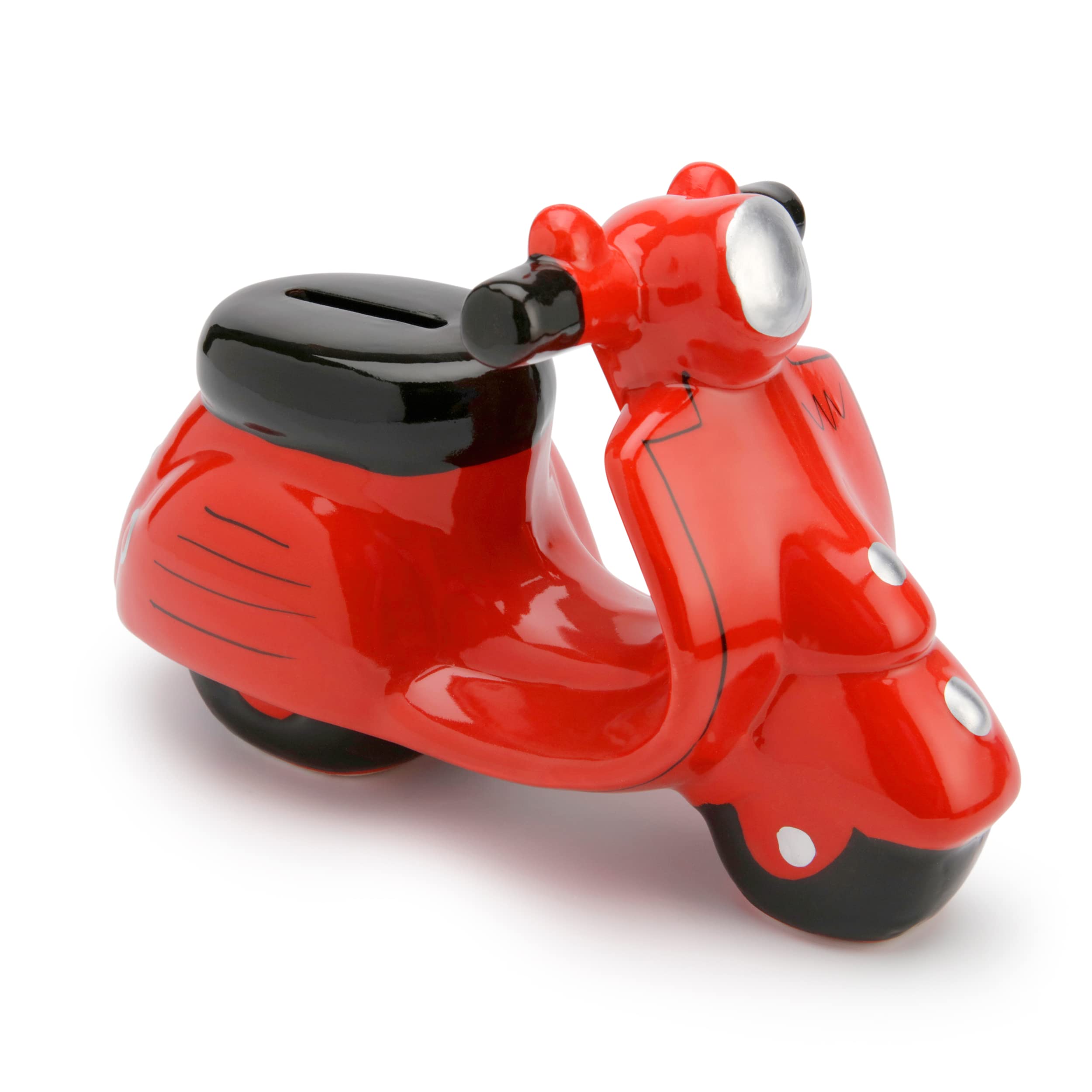 Mousehouse Gifts - Motorcycle Piggy Bank for Teaching Savings, Vehicle Money Box for Boys and Girls