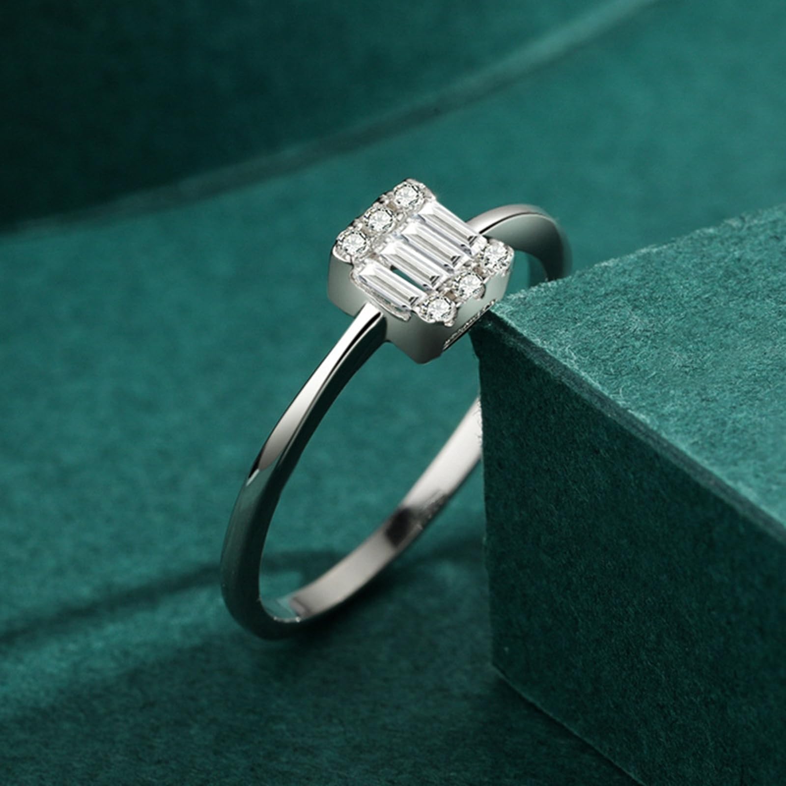 Anillos de diamante cultivados en laboratorio para mujer, elegante oro real, anillo de compromiso, oro blanco, alianzas con diamante cultivado en laboratorio, anillo de solicitud para mujeres