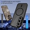 Funda Magnética Mate Antigolpes para Infinix Hot 60 Pro 4G | Cubierta Protectora Ultrafina Translúcida 3